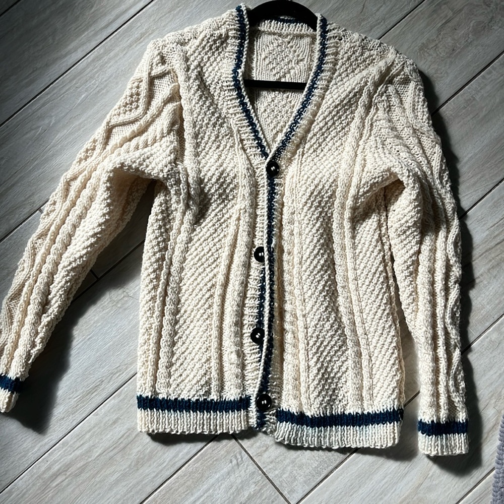 Hand knit approximately small size